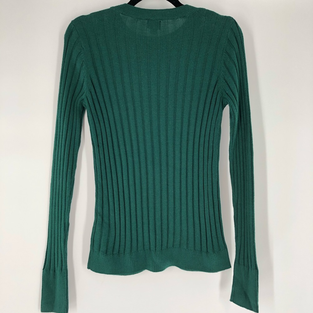 A New Day Knit Green Sweater - Picture 3 of 11